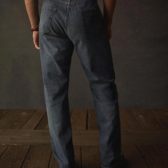 M032 JAPANESE LOOMSTATE SELVEDGE COWBOY CUT JEAN - Picture 5 of 9